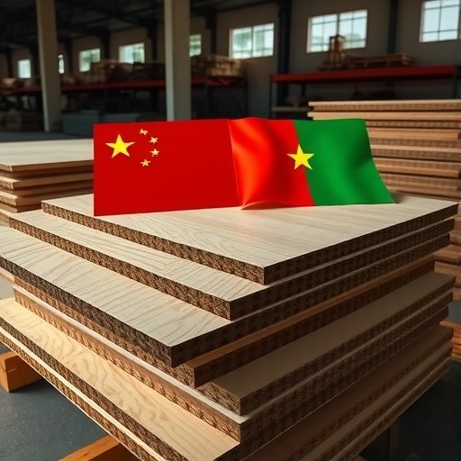 加纳柚木占窑干锯材出口的85%。(图1)