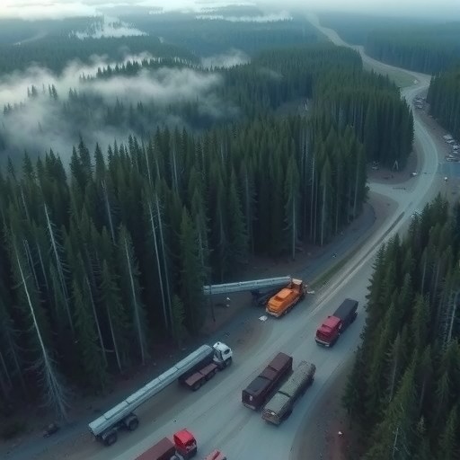 东北、内蒙古国有森工企业木材生产计划通知下达(图1)