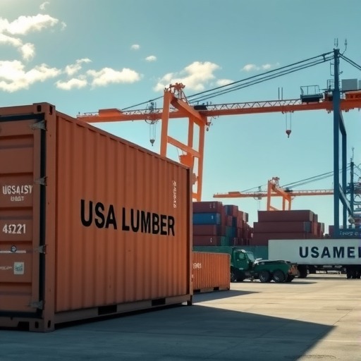 常熟口岸首次进口美国原木新品种(图1)