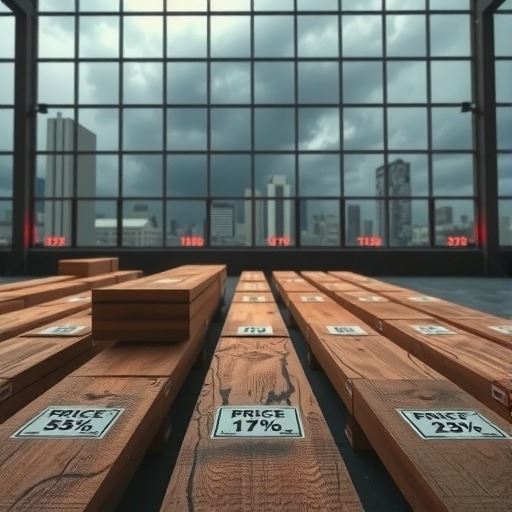 全国木材价格普跌(图1)