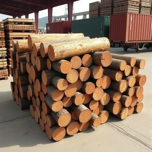 广西防城港口岸进口红木原木增长二倍(图1)