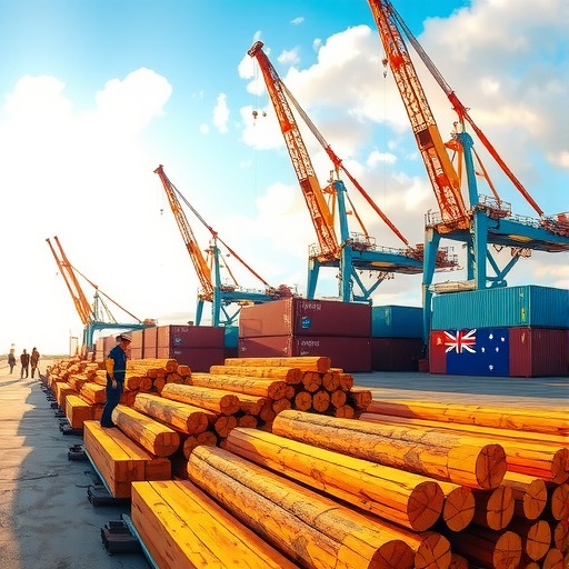 黑河口岸恢复进口俄罗斯樟松板材(图1)