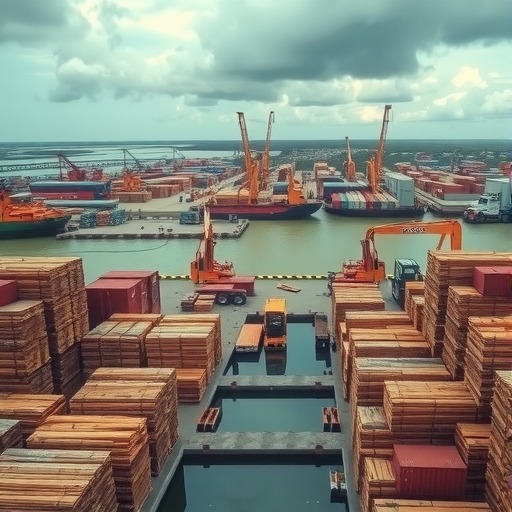 印度尼西亚原木产量上升(图1)