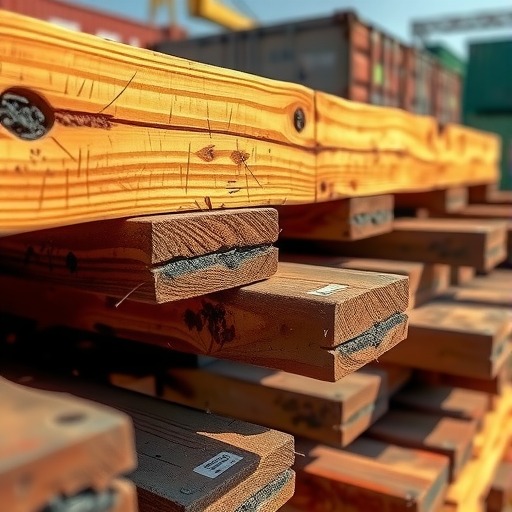 马尾海关在进境货运渠道木板材中截获土壤(图1)