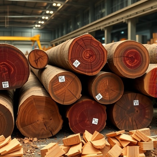 天津东疆海关查获违规进境濒危木材手串(图1) 天津东疆海关查获违规进境濒危木材手串(图1)