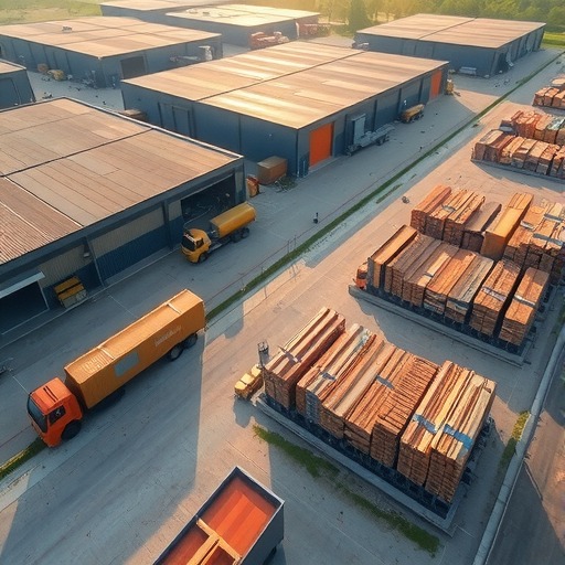 山东东明县现有林木加工企业已达800余家(图1)