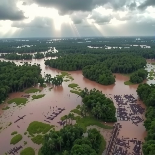 喀麦隆持续的暴雨破坏了森林生产(图1)