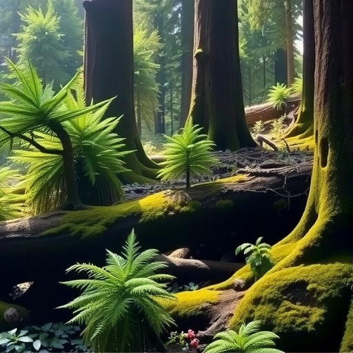 时隔四十多年，我国再度发现珍稀濒危植物密叶红豆杉种群(图1)