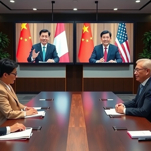 中美经贸高级别磋商双方牵头人通话(图1) 中美经贸高级别磋商双方牵头人通话(图1)