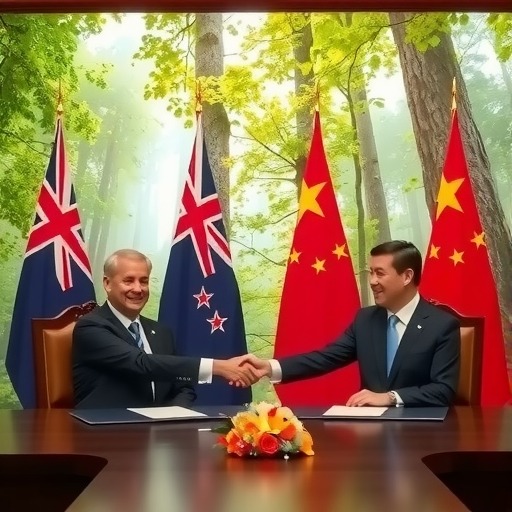 新西兰和中国签署林业协议(图1)