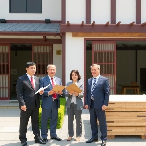 桑墟镇板材企业家赴日本商务考察(图1)