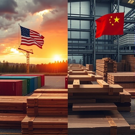 美中贸易争端正在改变林产品行业的供需渠道(图1)