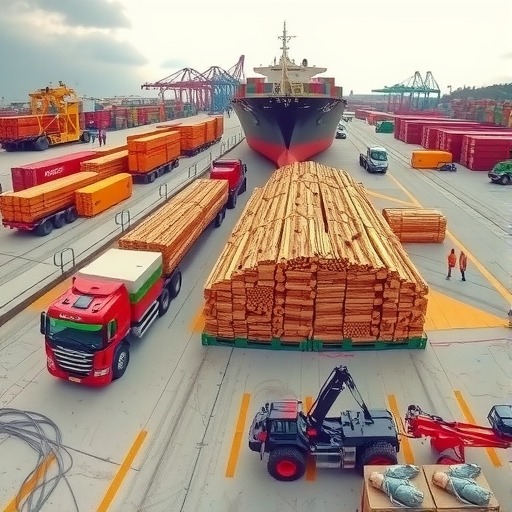 2016年通过远东海关运出木材达750吨(图1)