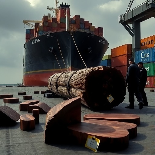 又一名千吨级紫檀走私大佬落网！盘点小叶紫檀走私(图1)