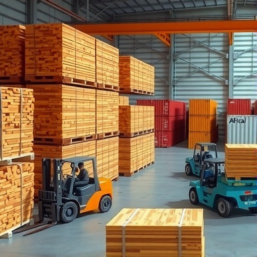 非洲材正处于进入中国市场的繁忙时期(图1)