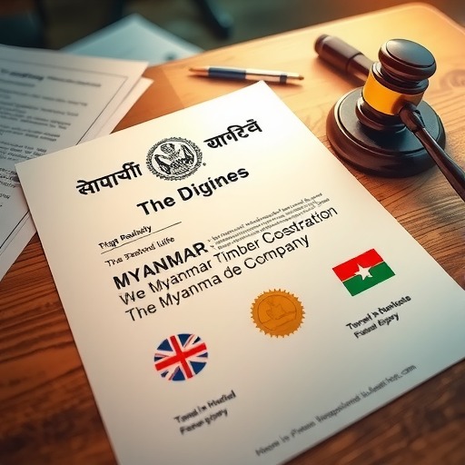 美国将缅甸木业公司移出制裁名单(图1)