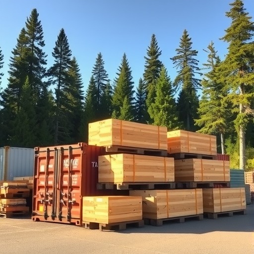 欧洲针叶材海外出口仍旧强劲(图1)