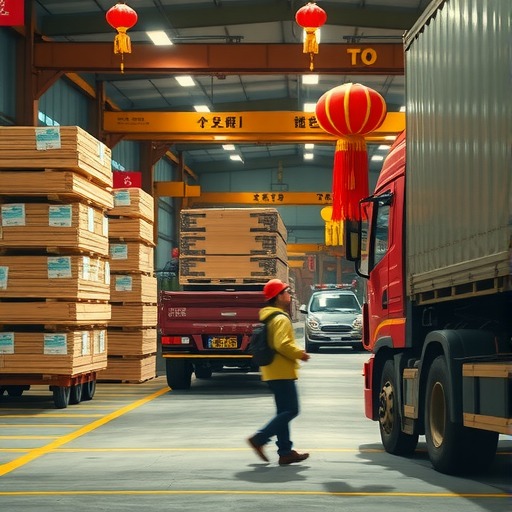 东阳红木产区春节前现“疯狂”出货(图1)