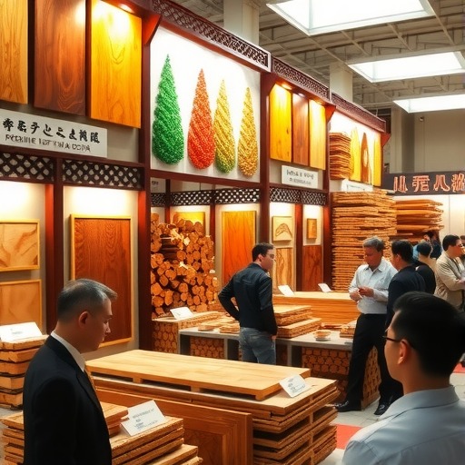 马来西亚木材理事会广州代表处参加2015中国·东盟博览会林业展(图1)