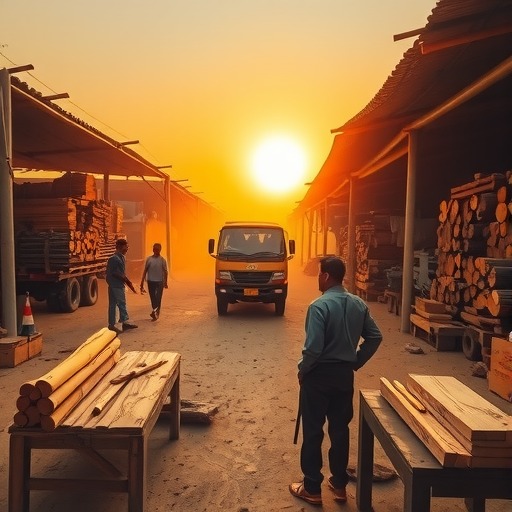 中缅边境木材交易链探秘：可观收入催生边民(图1)