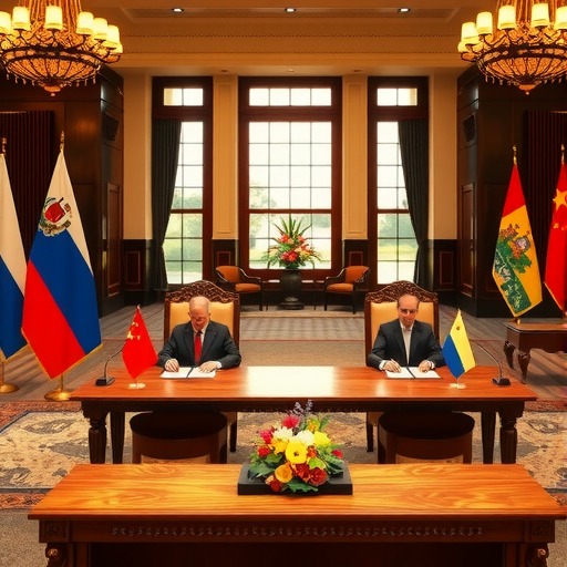 中俄两国元首见签中航林业在俄重大合作项目(图1) 中俄两国元首见签中航林业在俄重大合作项目(图1)