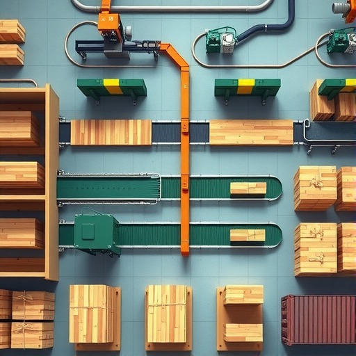 我国木材市场产业链逐步完善(图1)