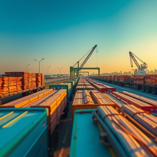 绥芬河口岸一季度进口俄罗斯原木量价齐增(图1)