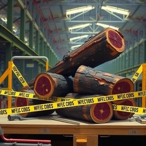 皇岗海关截获30公斤紫檀原木(图1) 皇岗海关截获30公斤紫檀原木(图1)