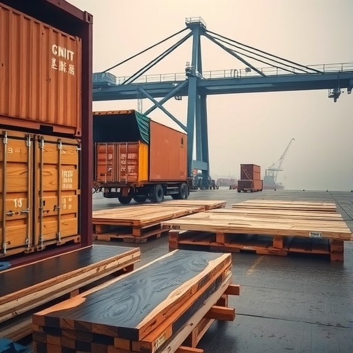 上海口岸11月原木进口分析:非洲材止跌上扬(图1) 上海口岸11月原木进口分析:非洲材止跌上扬(图1)