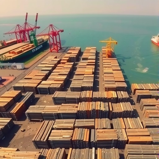 喀麦隆杜阿拉港8-10月共计清理运出木材约33万立方米(图1)