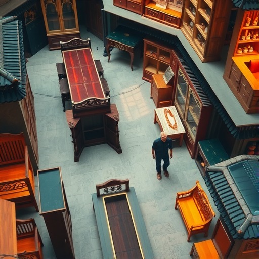 凭祥红木产业观察：上百家红木商铺客流稀少(图1)