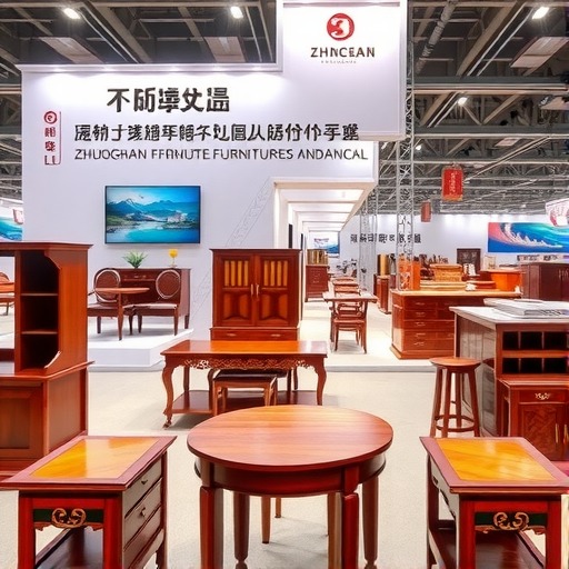 中山红木家具企业抱团参加澳门展(图1)