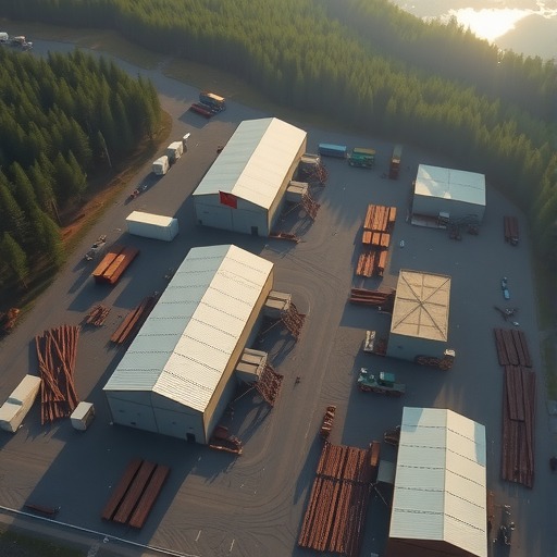 商务部合作司考察中俄托木斯克木材工贸合作区(图1)