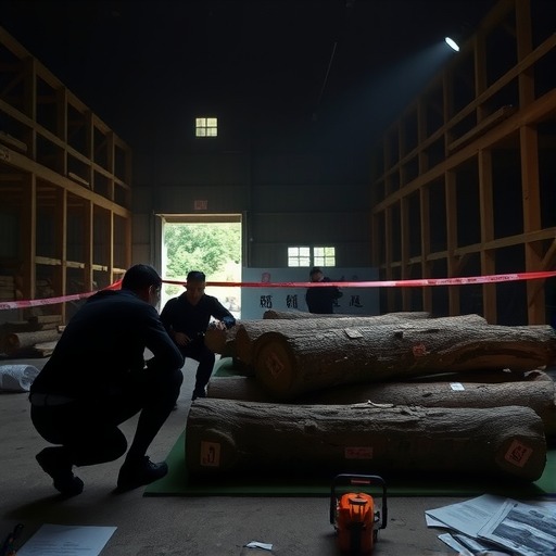 仙游：为赚上网费5人盗窃价值70多万元酸枝木(图1)