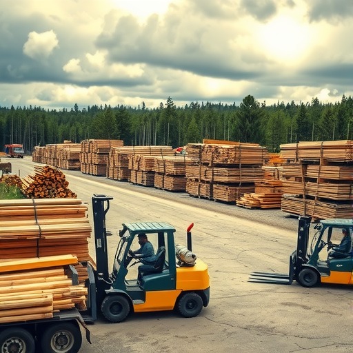 木材市场交投气氛转弱价格趋跌(图1)