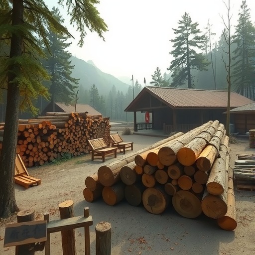 安徽安凌镇五里拐村成功实施首次村级林场木材销售竞标(图1)