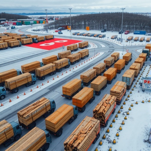 2014年1月6日满洲里口岸木材到货信息(图1)