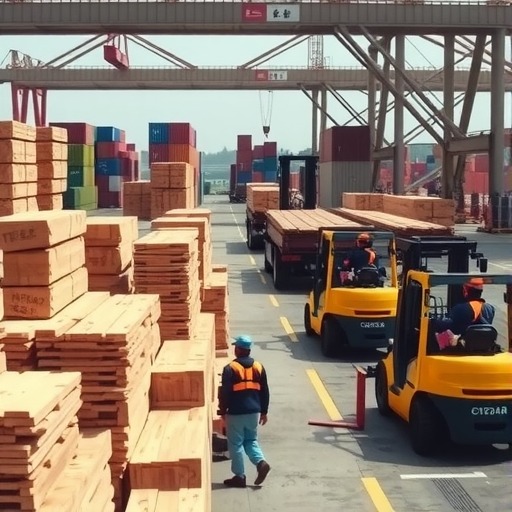 本周岚山港辐射松及北美材走货相当迅速(图1)