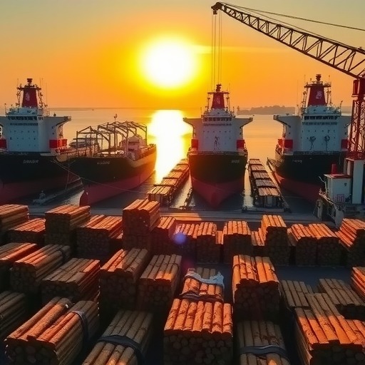 10月份缅甸木材装船运输量猛增(图1)