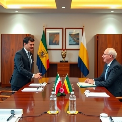 厄瓜多尔外长访问INBAR总部(图1)