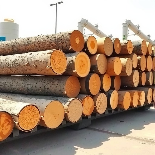 岚山港辐射松原木检出害虫实施熏蒸除害(图1) 岚山港辐射松原木检出害虫实施熏蒸除害(图1)