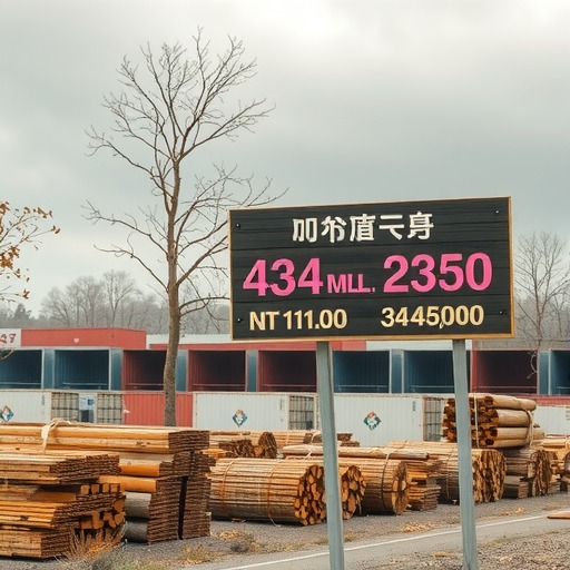 东北木材市场回暖无望后市行情看空(图1)