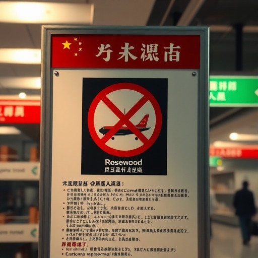 外交部提醒赴印度中国公民勿携紫檀原木入出境(图1)