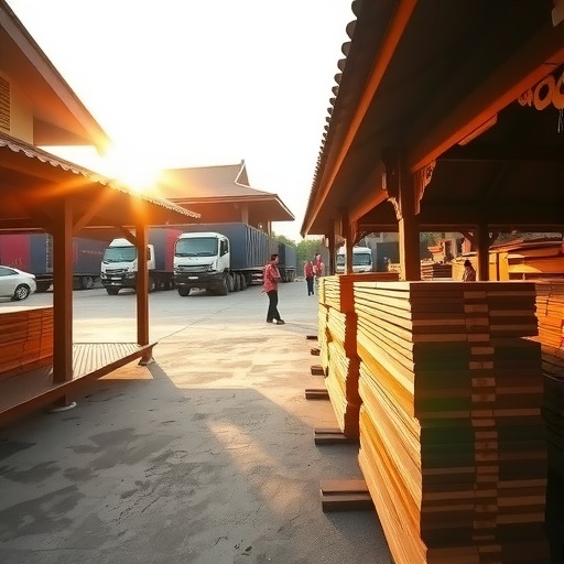 坤甸木材主要销往海南市场(图1)