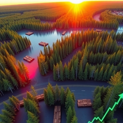 北美木材市场迎来超级循环，未来五年价格将持续飙升-优料客集木库(图1)