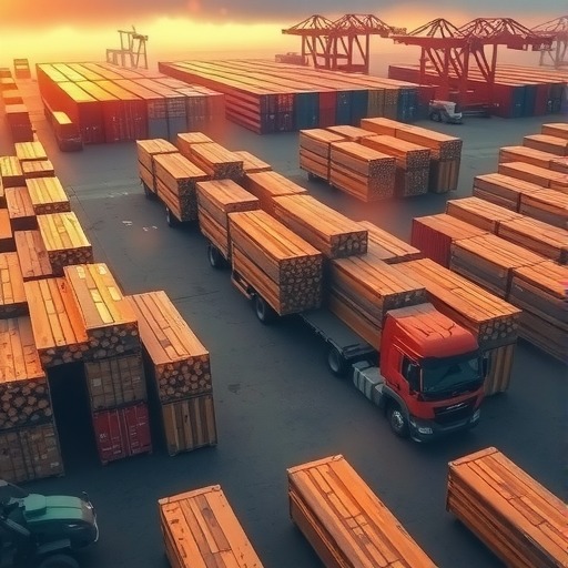 45天缩到13天还减税，临沂木材进口凭什么爆发？(图1)