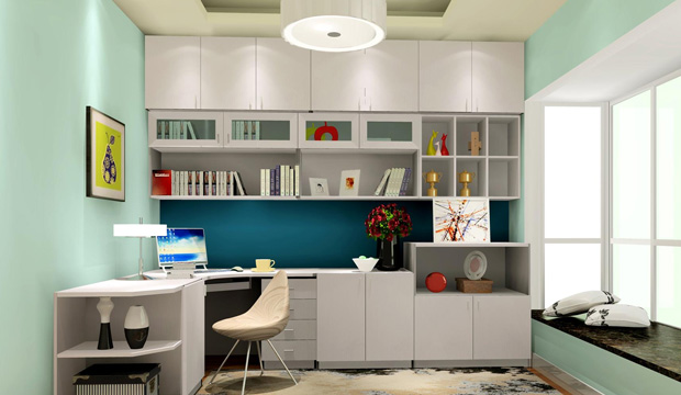 书房装修：现代简约风格让办公更舒适