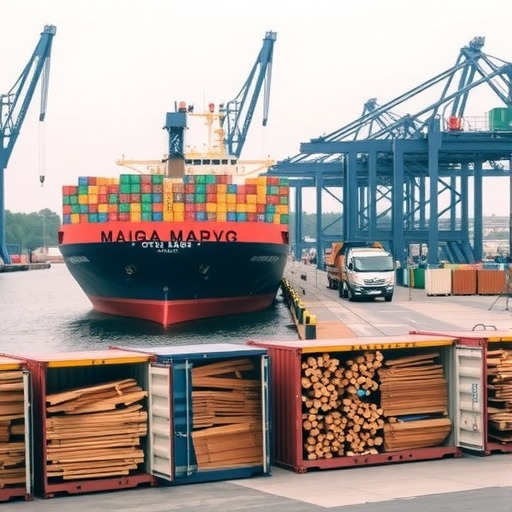 莫桑比克对400个集装箱原木出口立案调查(图1)