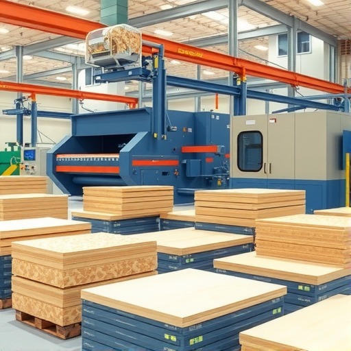 广西崇左年产60万立方米刨花板预计5月中下旬首板下线(图1)