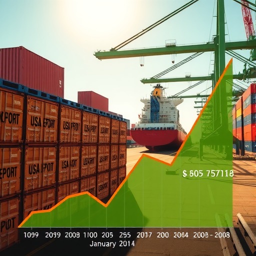 1月美国木屑颗粒出口量强势攀升(图1)